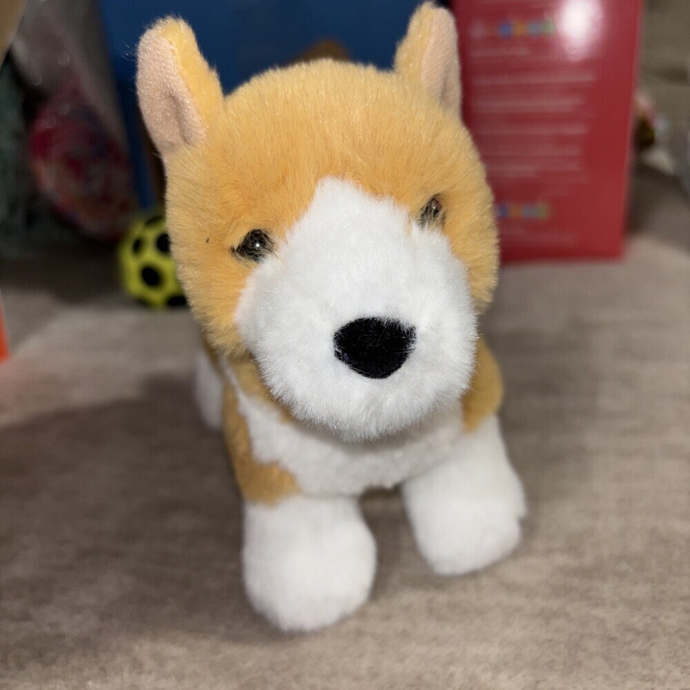 Douglas The Cuddle Toy Welsh CorgiDog Plush Stuffed Animal Realistic 7 1/2“  EUC